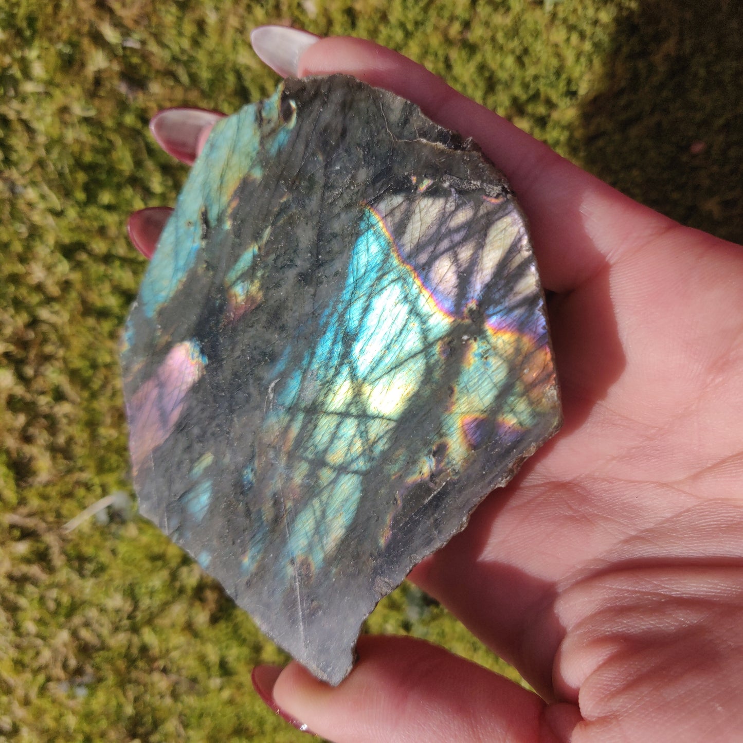 Labradorite Slab - Self-Standing (#35) - Simply Affinity