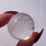 Quartz Sphere with Rainbow Inclusions (#5) - Simply Affinity