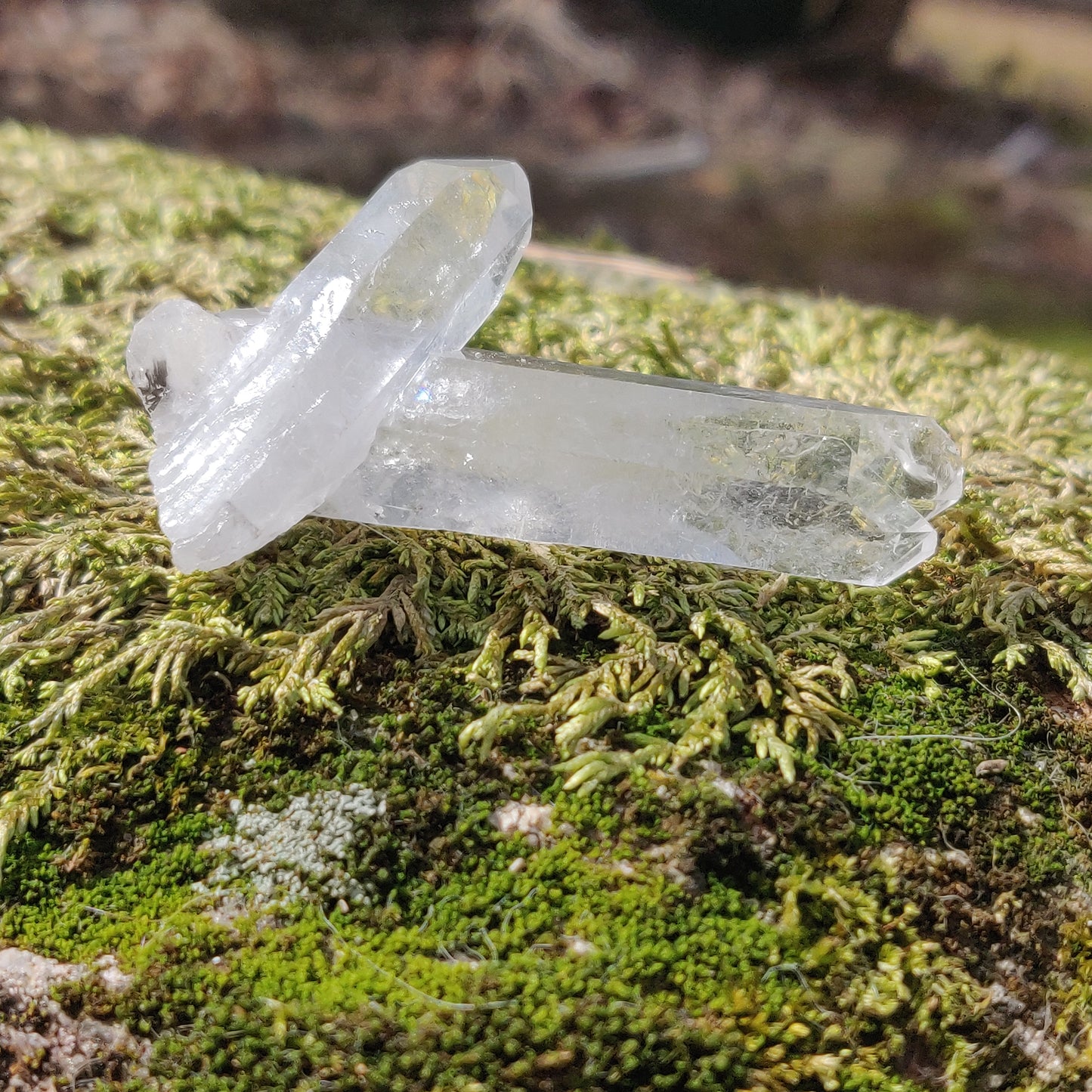 Raw Clear Quartz Point  (#A4)