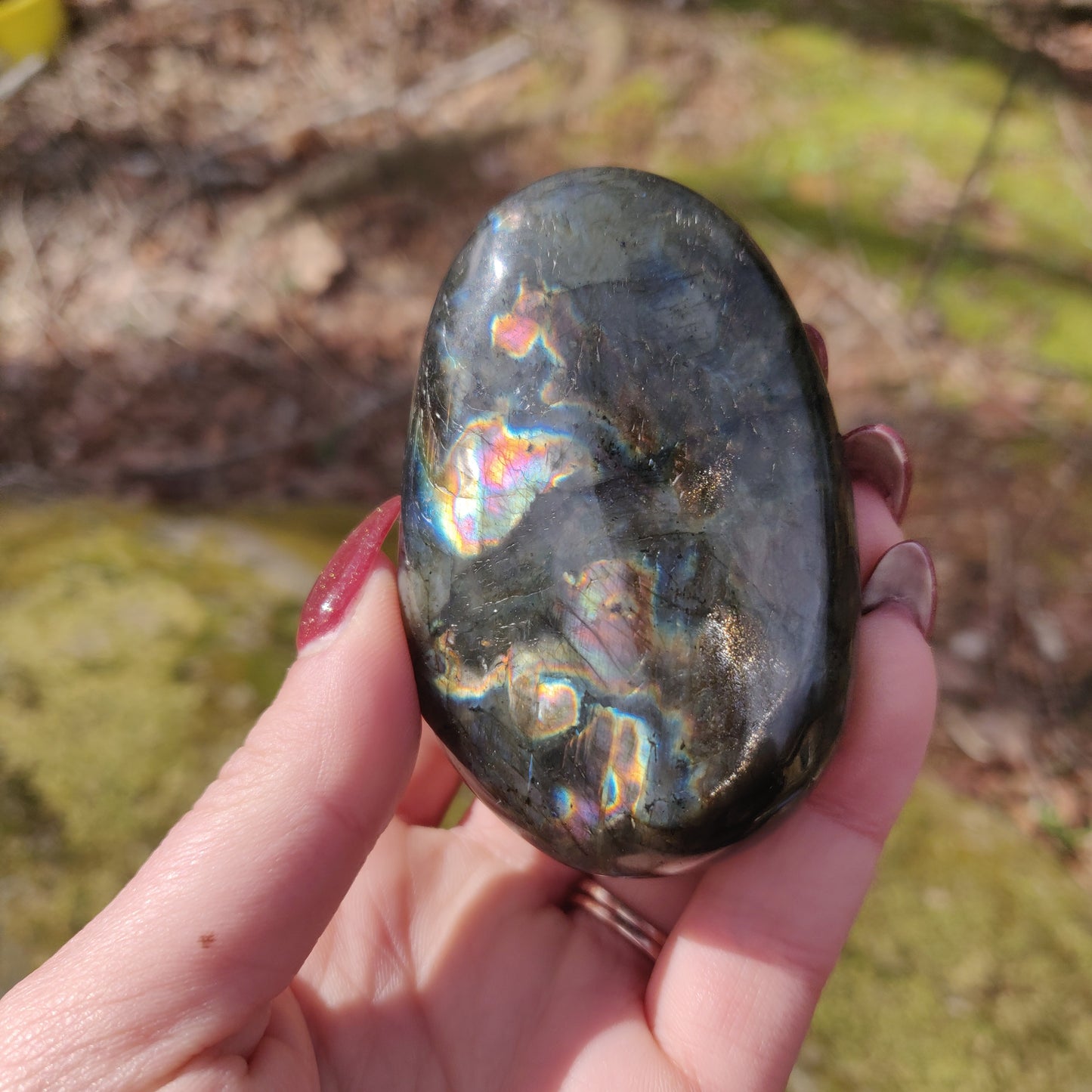 Labradorite Palm Stone (#3) - Simply Affinity