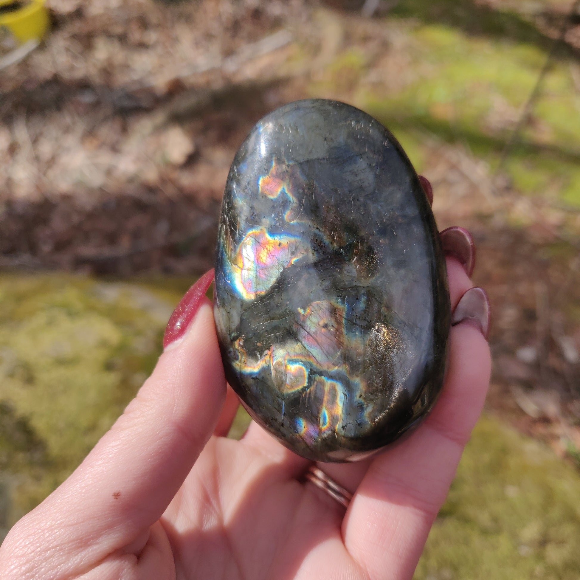 Labradorite Palm Stone (#3) - Simply Affinity