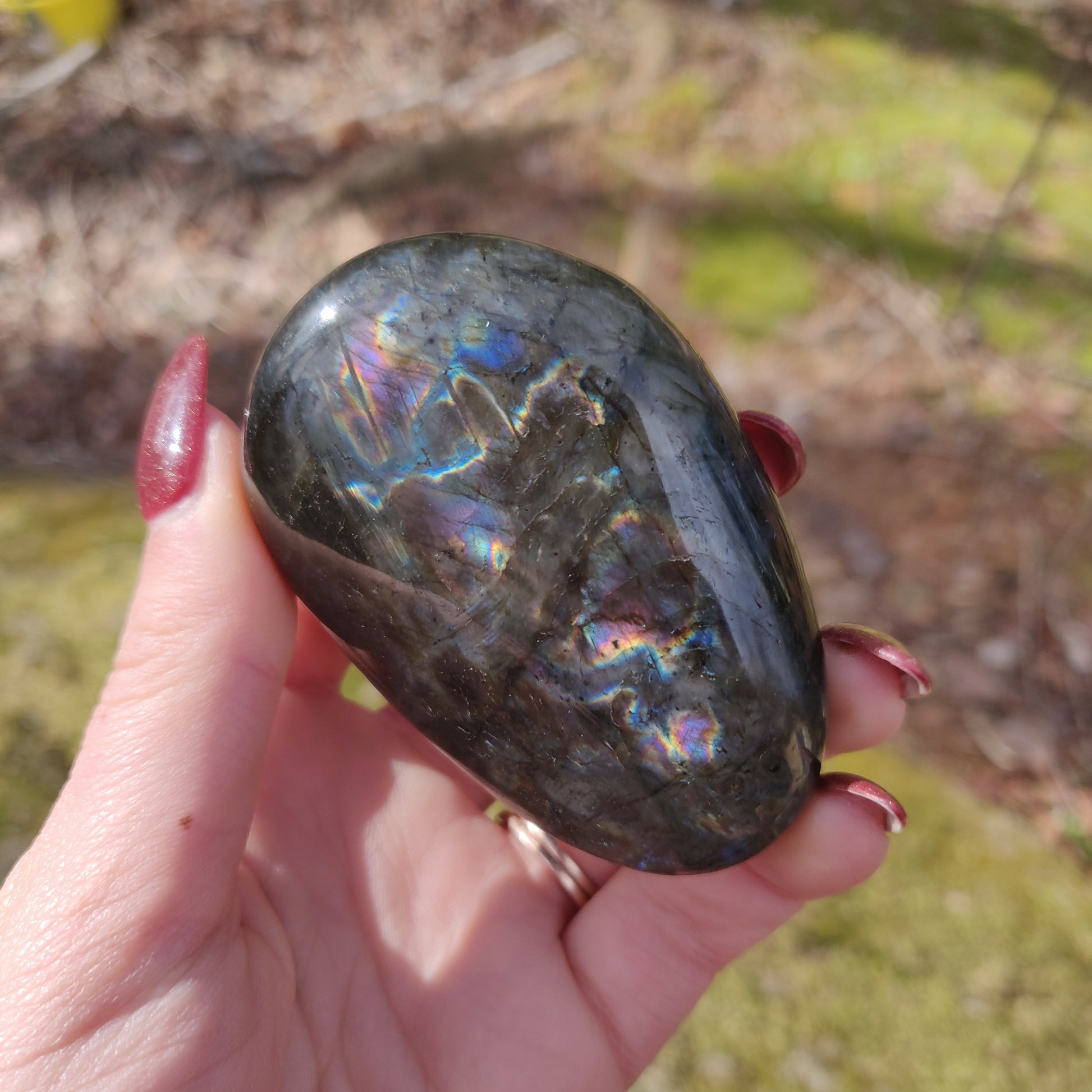 Labradorite Palm Stone (#3) - Simply Affinity