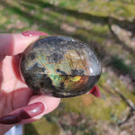Labradorite Palm Stone (#19) - Simply Affinity