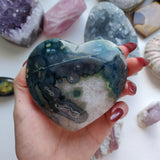 Amethyst Geode / Agate Heart (#1A) - Simply Affinity