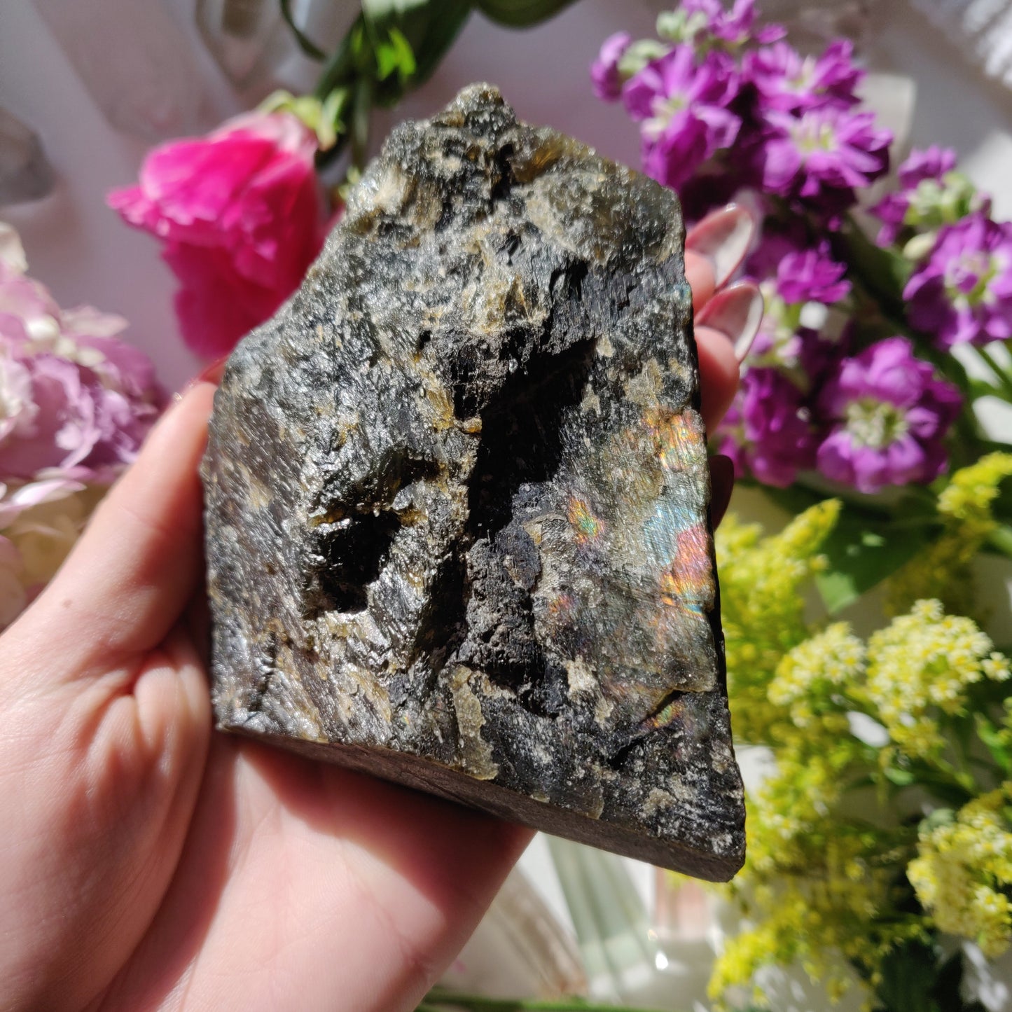 Labradorite Slab - Self-Standing (#50) - Simply Affinity