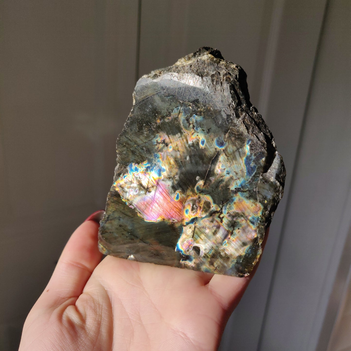 Labradorite Slab - Self-Standing (#50) - Simply Affinity