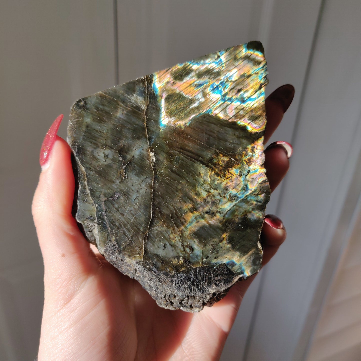 Labradorite Slab - Self-Standing (#50) - Simply Affinity