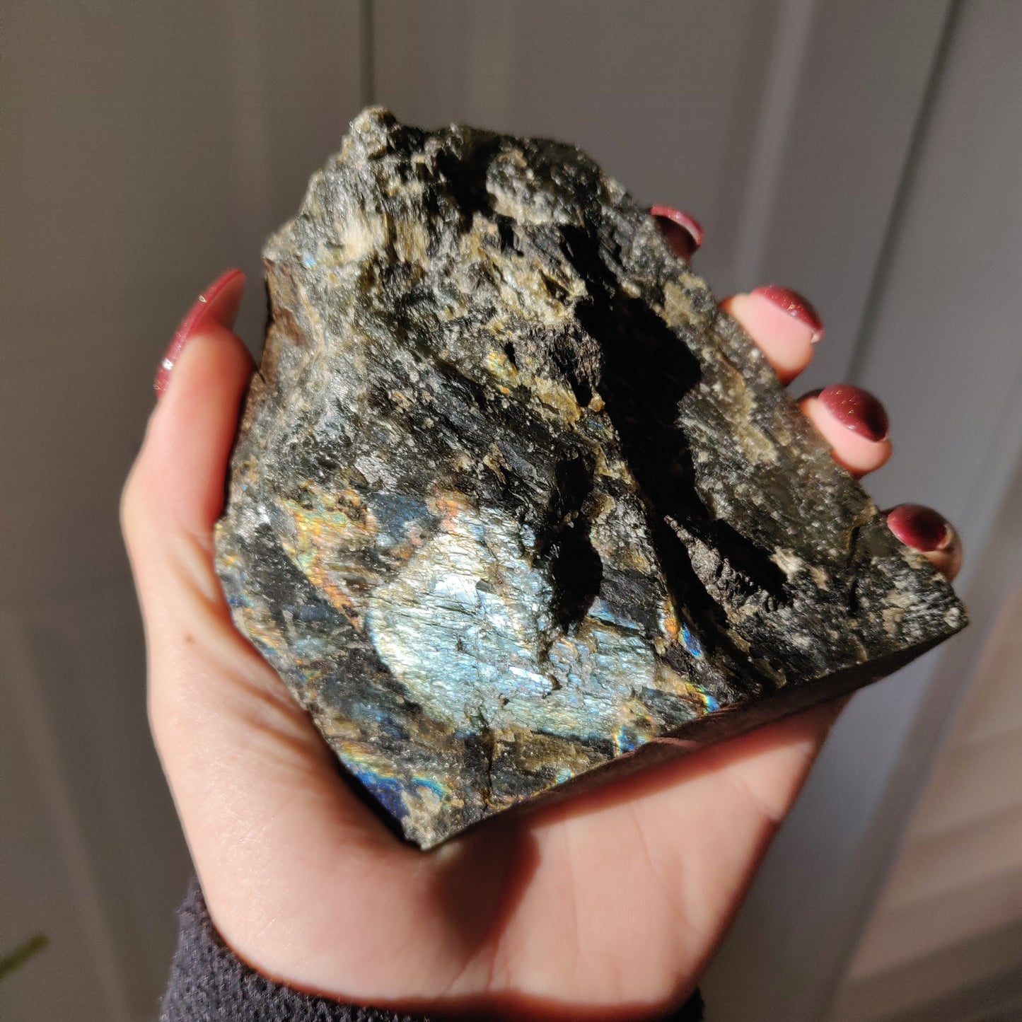 Labradorite Slab - Self-Standing (#50) - Simply Affinity