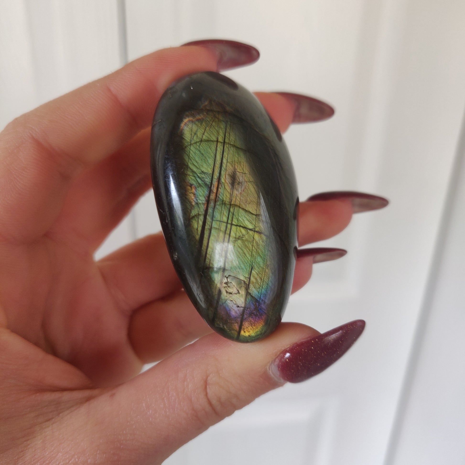 Labradorite Palm Stone (#115A) - Simply Affinity