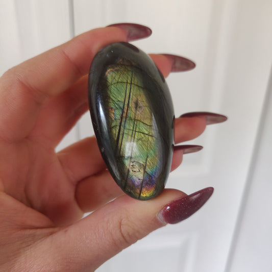 Labradorite Palm Stone (#115A) - Simply Affinity