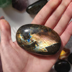 Labradorite Palm Stone (#53) - Simply Affinity