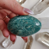 Amazonite Palm Stone (#5A) - Simply Affinity