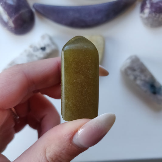 Gaia Euphoralite Tower - Green Lepidolite (#2)