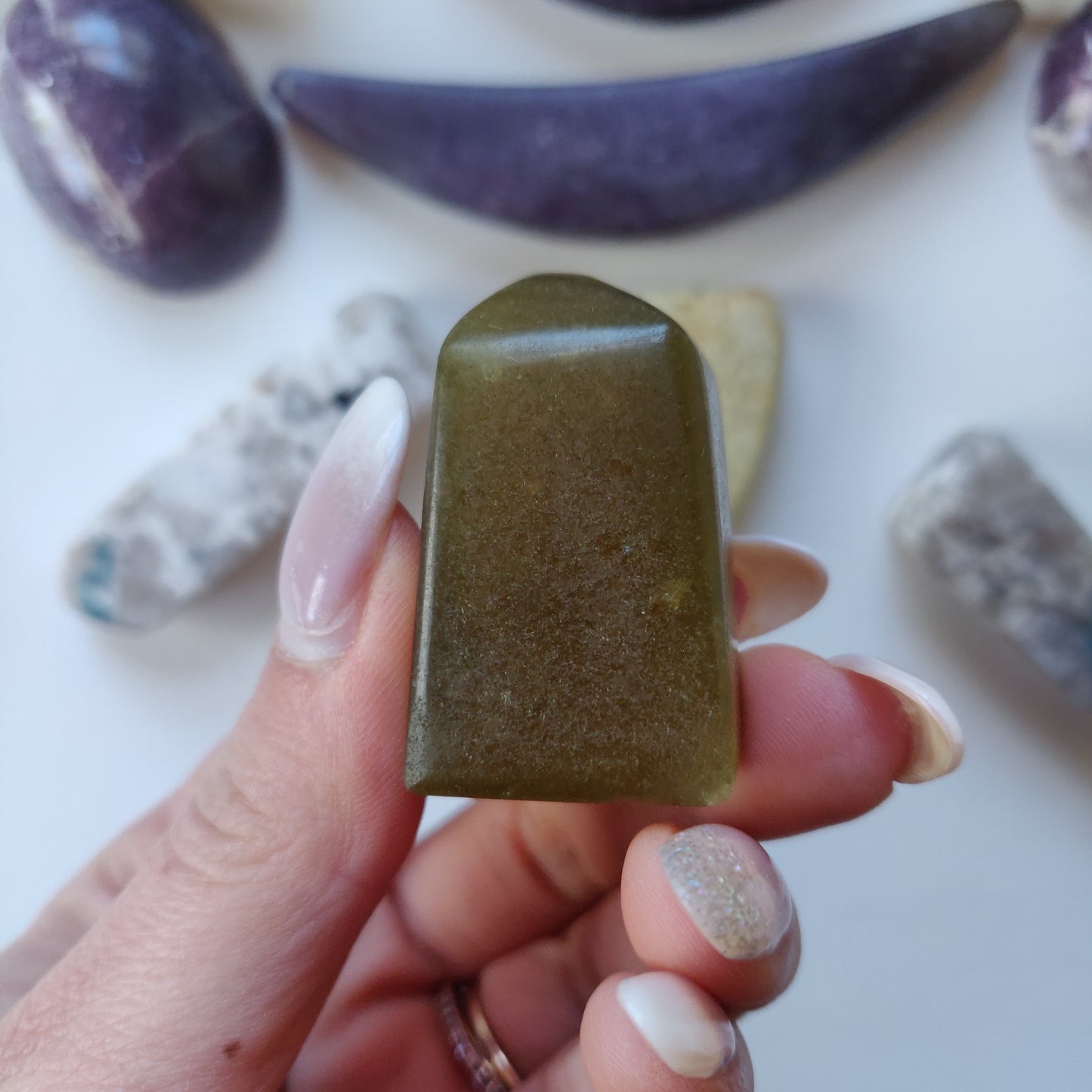 Gaia Euphoralite Tower - Green Lepidolite (#2)