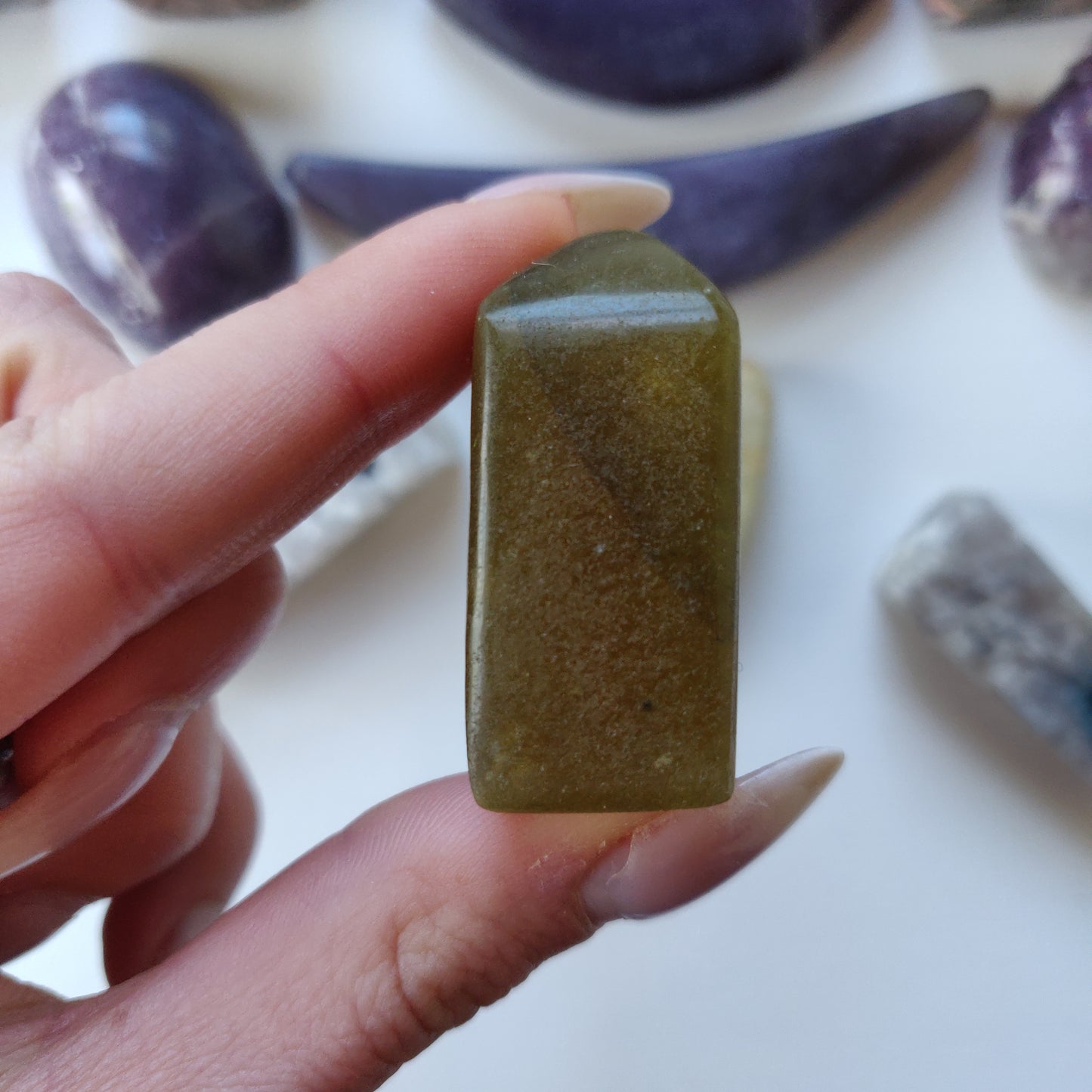 Gaia Euphoralite Tower - Green Lepidolite (#2)