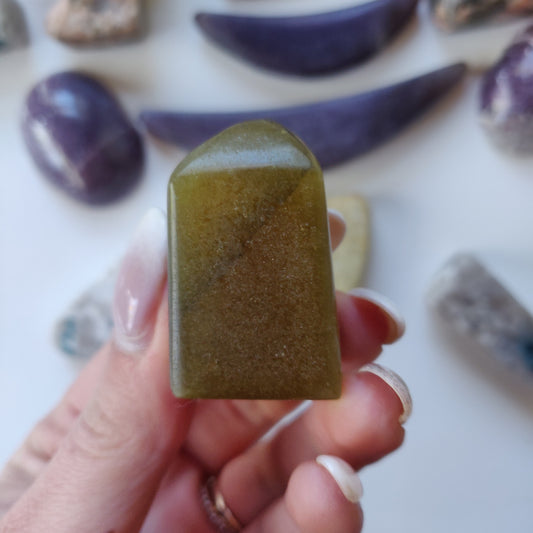 Gaia Euphoralite Tower - Green Lepidolite (#2)
