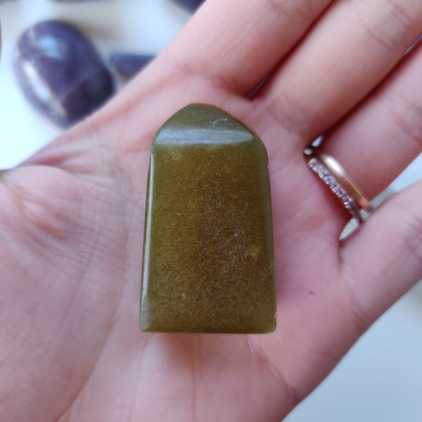 Gaia Euphoralite Tower - Green Lepidolite (#2)