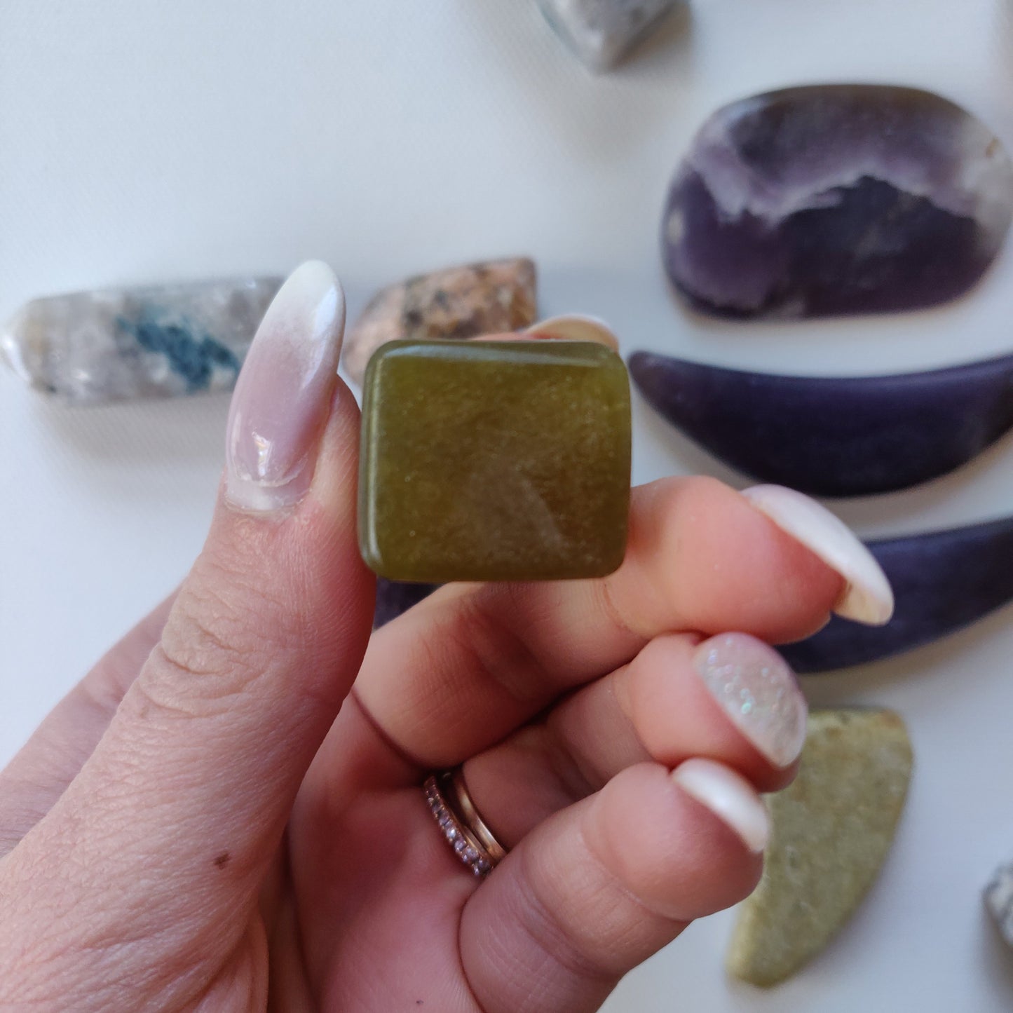 Gaia Euphoralite Tower - Green Lepidolite (#3)