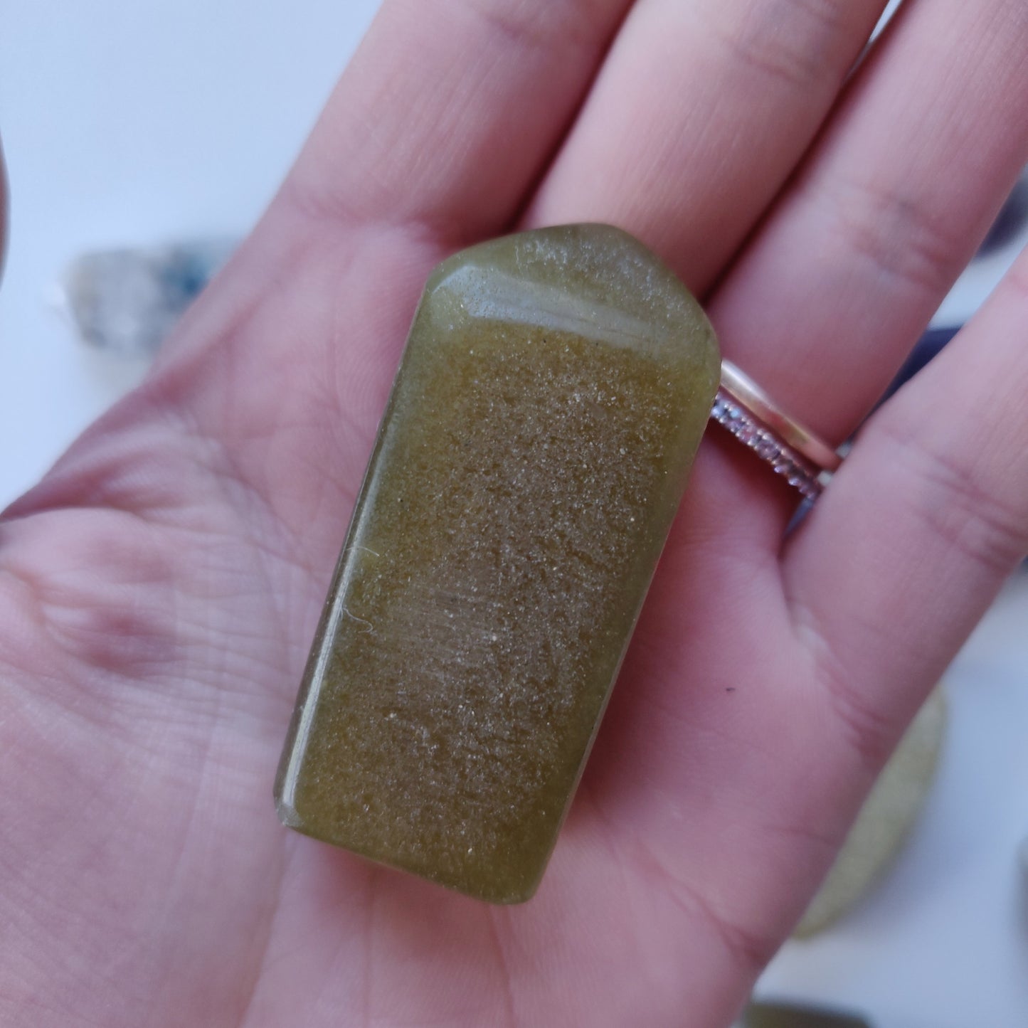 Gaia Euphoralite Tower - Green Lepidolite (#3)