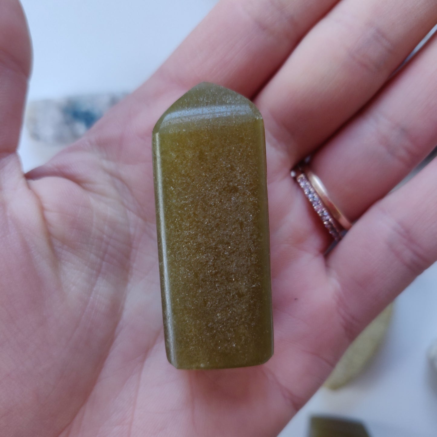 Gaia Euphoralite Tower - Green Lepidolite (#3)