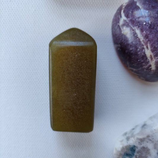 Gaia Euphoralite Tower - Green Lepidolite (#3)