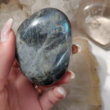 Labradorite Palm Stone (#158)