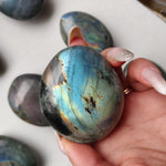 Labradorite Palm Stone (#188)