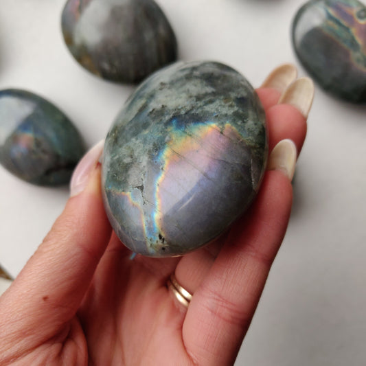 Labradorite Palm Stone (#191)