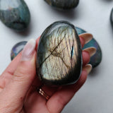 Labradorite Palm Stone (#176)