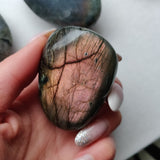 Labradorite Palm Stone (#176)
