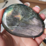 Labradorite Palm Stone (#182)