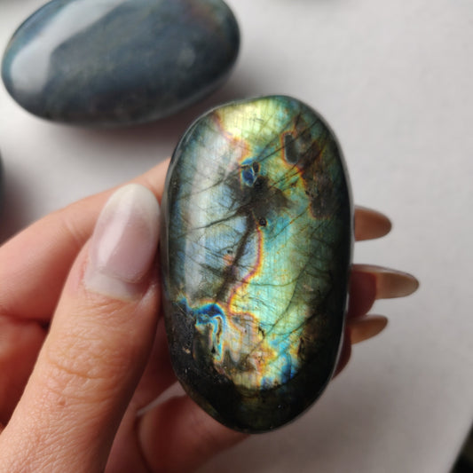 Labradorite Palm Stone (#183)