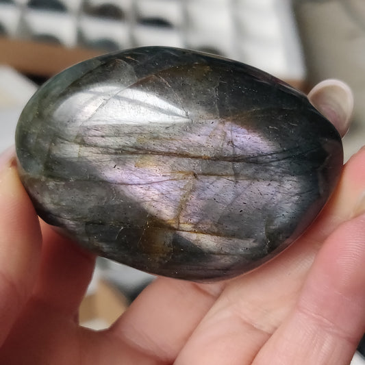 Labradorite Palm Stone (#179)