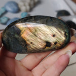 Labradorite Palm Stone (#180)