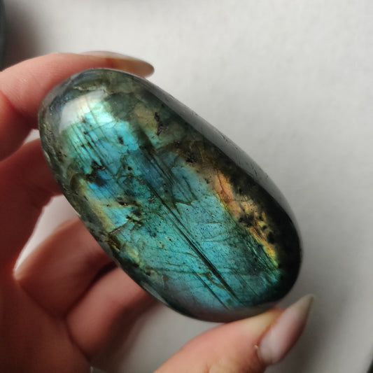 Labradorite Palm Stone (#155)