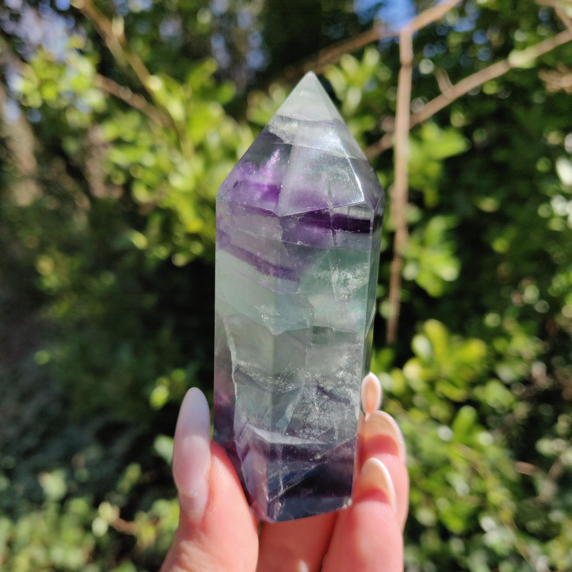 Rainbow Fluorite Tower (#22) - Simply Affinity