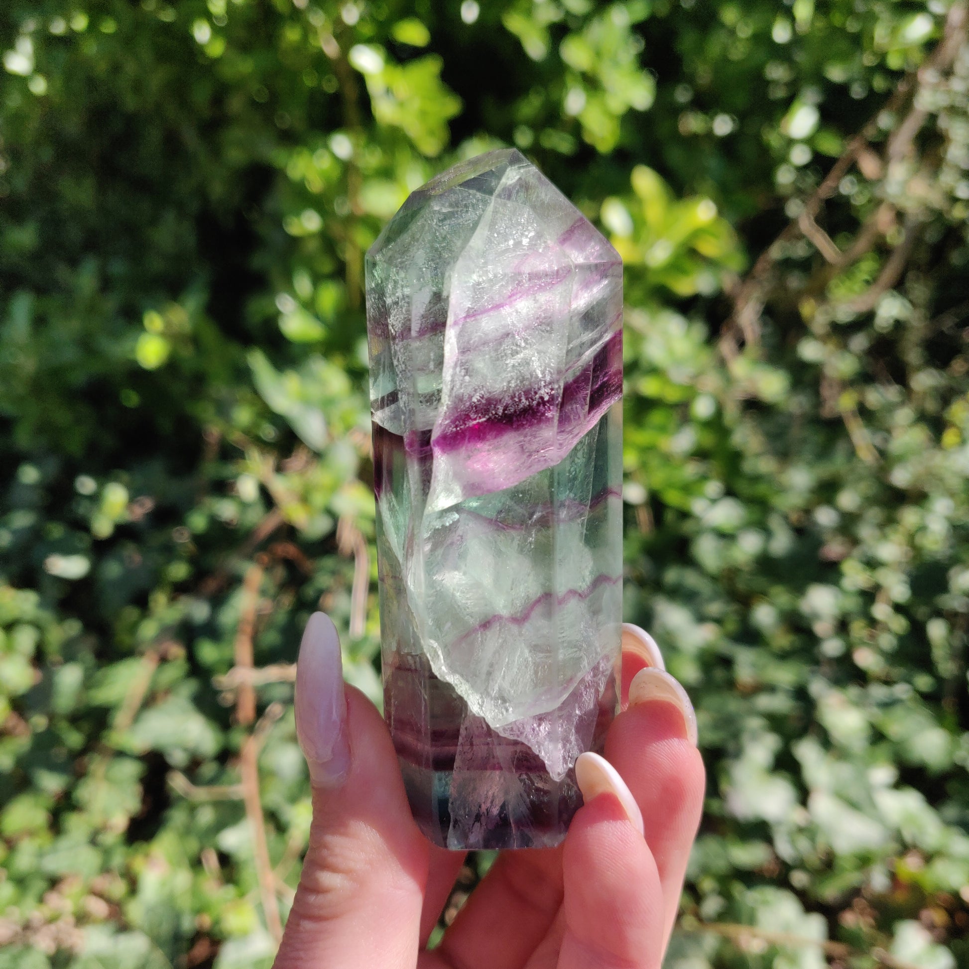 Rainbow Fluorite Tower (#24) - Simply Affinity
