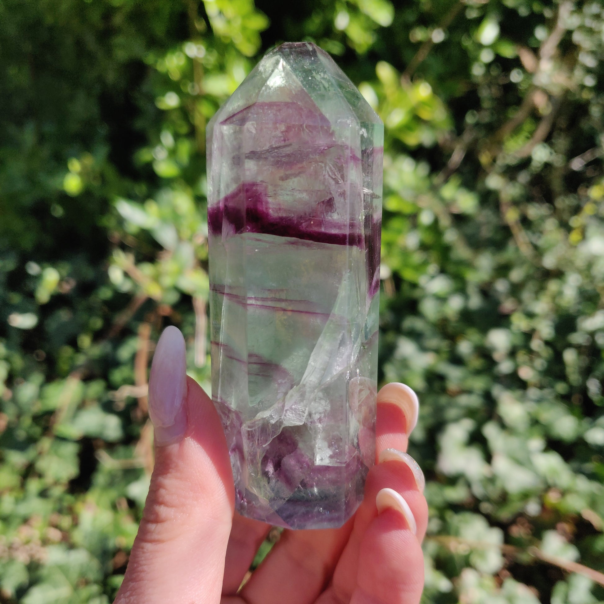 Rainbow Fluorite Tower (#24) - Simply Affinity