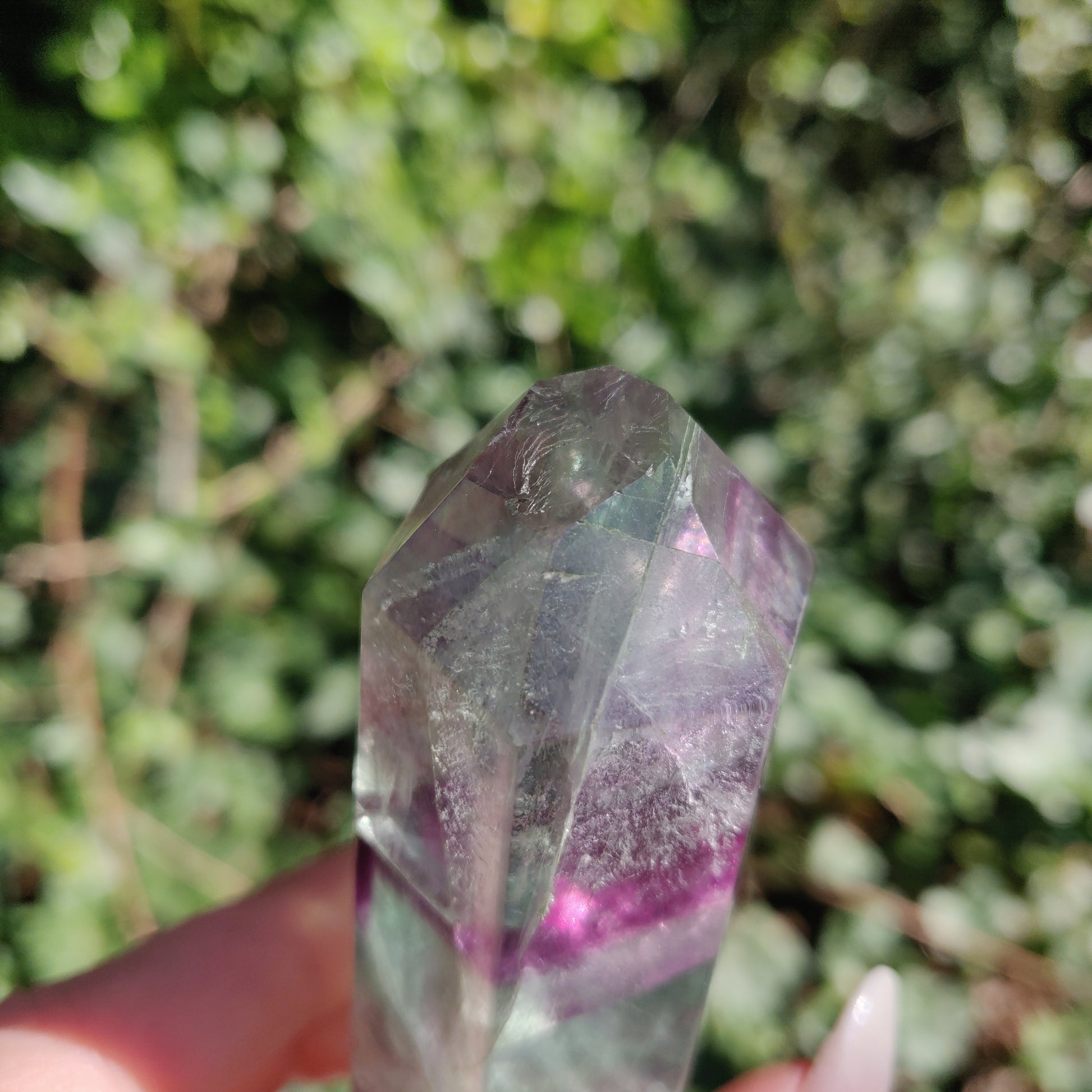 Rainbow Fluorite Tower (#24) - Simply Affinity