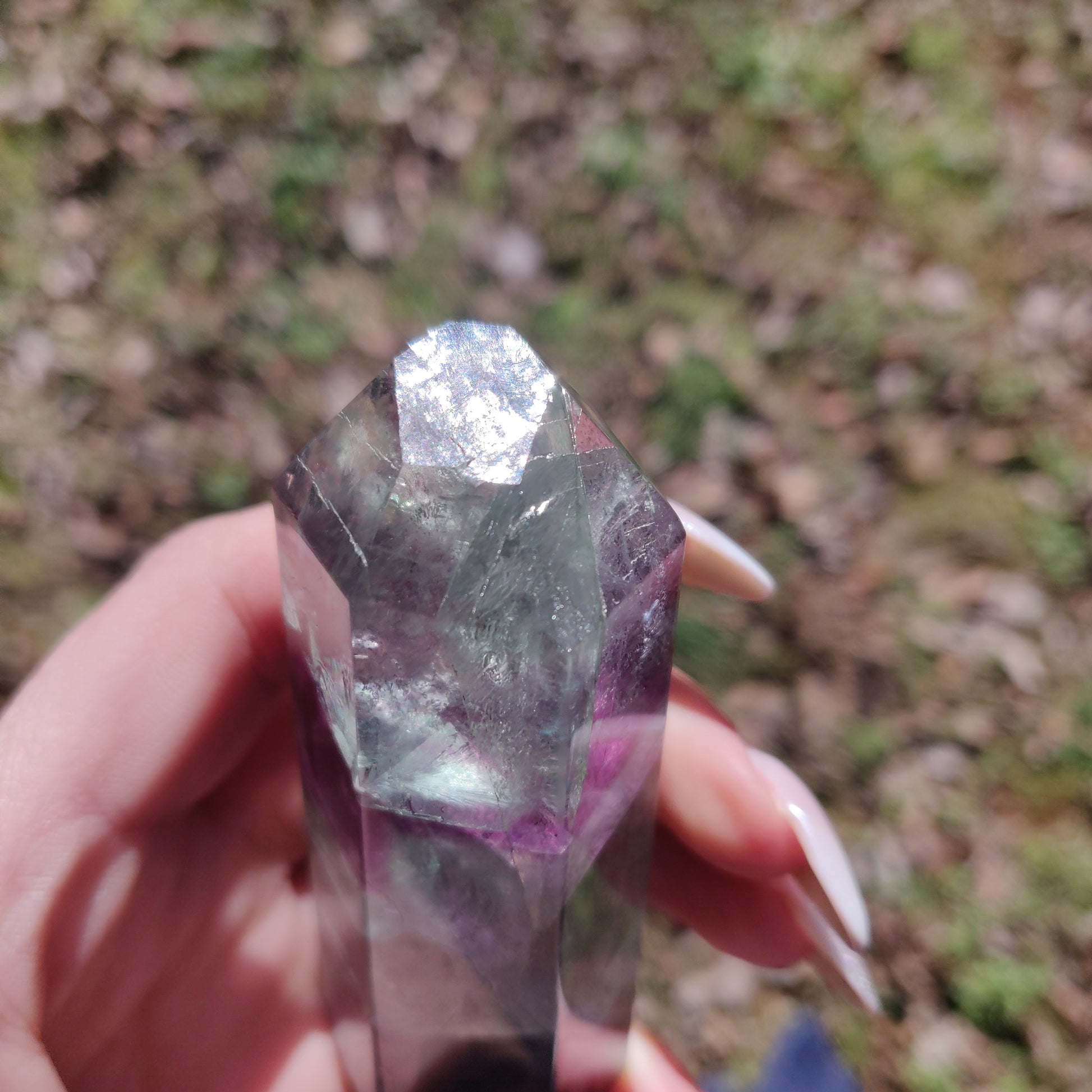Rainbow Fluorite Tower (#24) - Simply Affinity