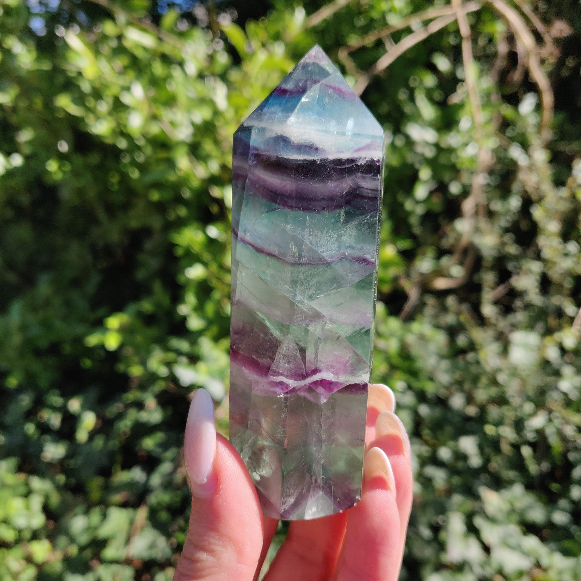 Rainbow Fluorite Tower (#27) - Simply Affinity