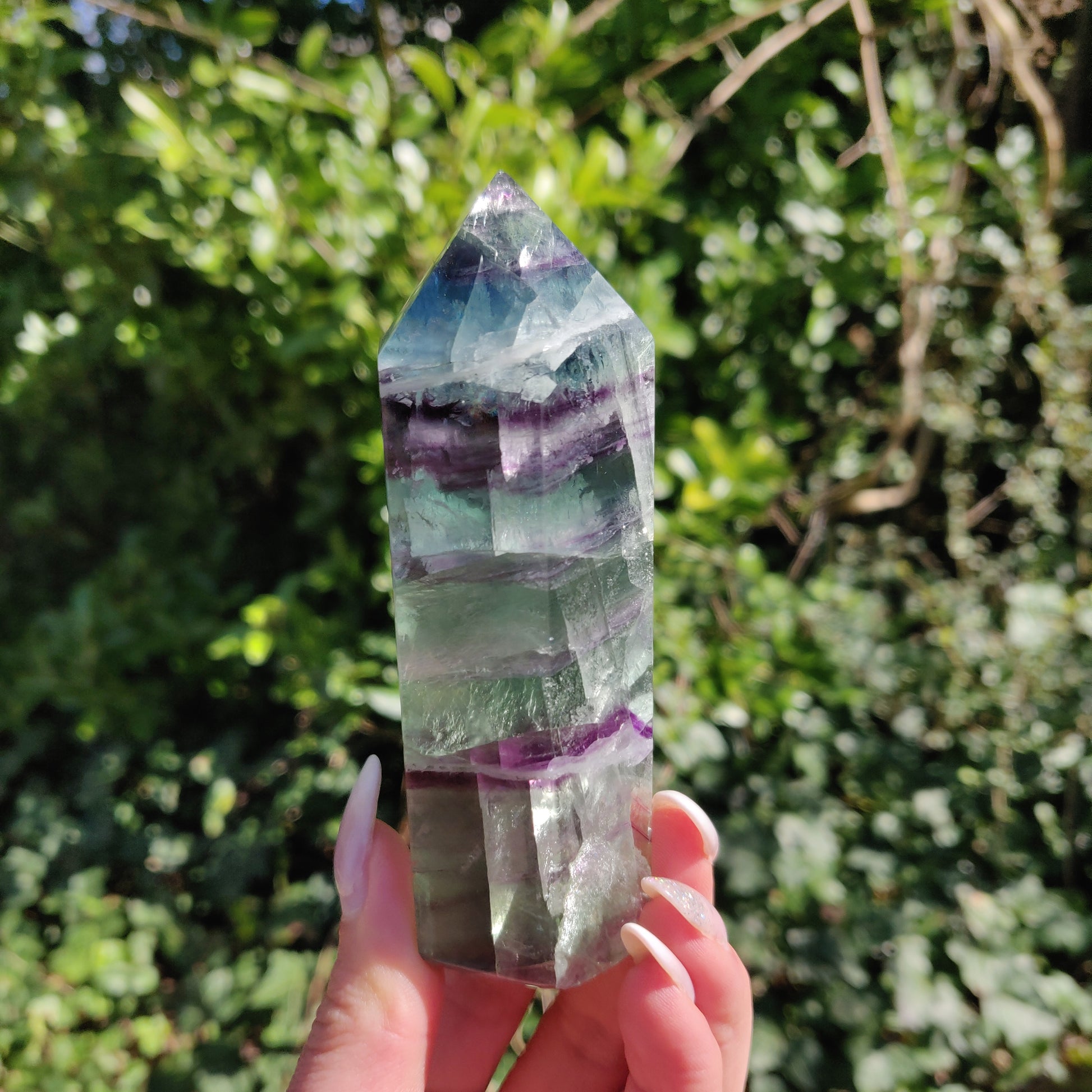 Rainbow Fluorite Tower (#27) - Simply Affinity