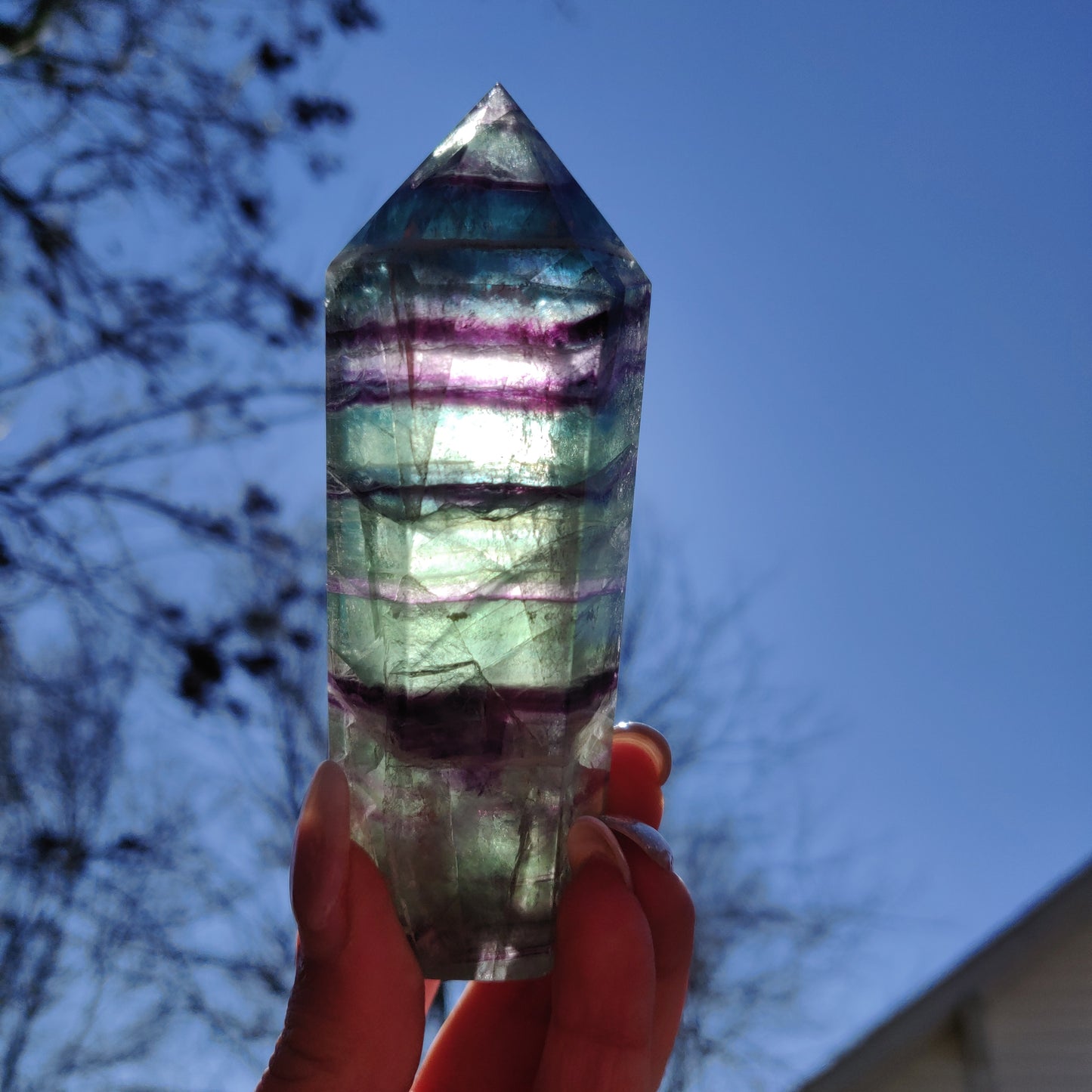 Rainbow Fluorite Tower (#27) - Simply Affinity