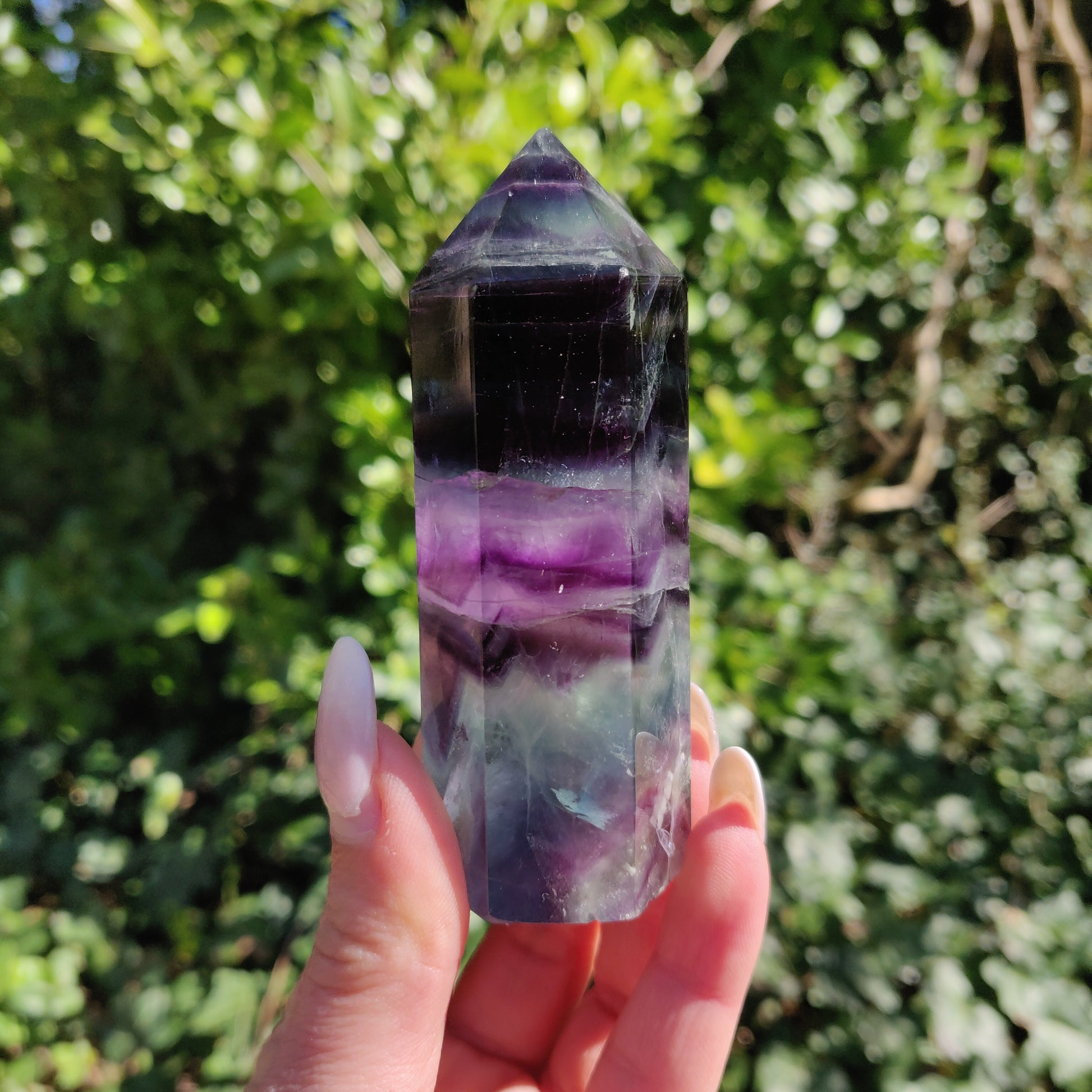 Rainbow Fluorite Tower (#28) - Simply Affinity