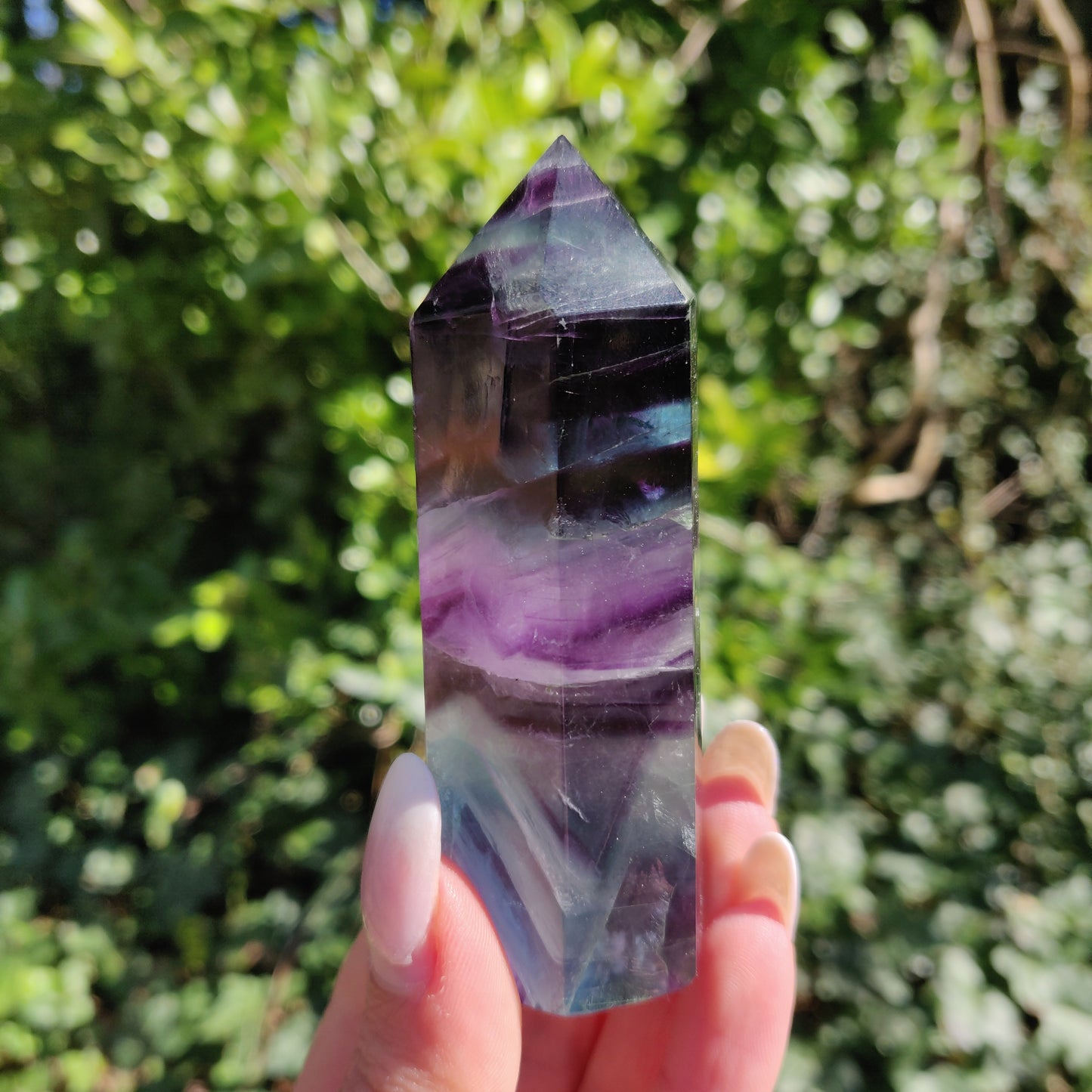 Rainbow Fluorite Tower (#28) - Simply Affinity