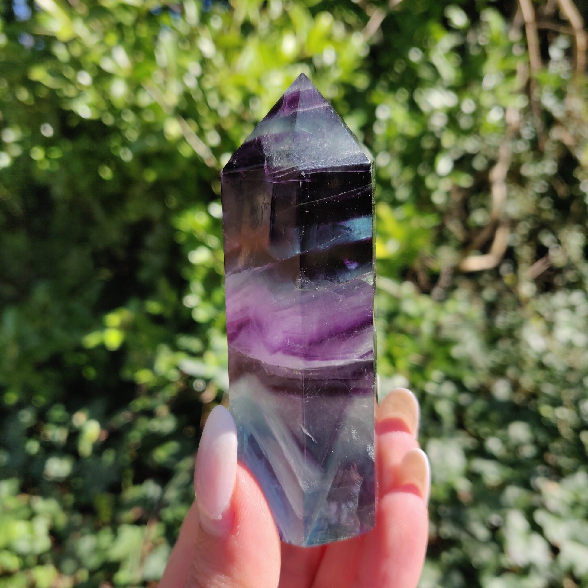 Rainbow Fluorite Tower (#28) - Simply Affinity