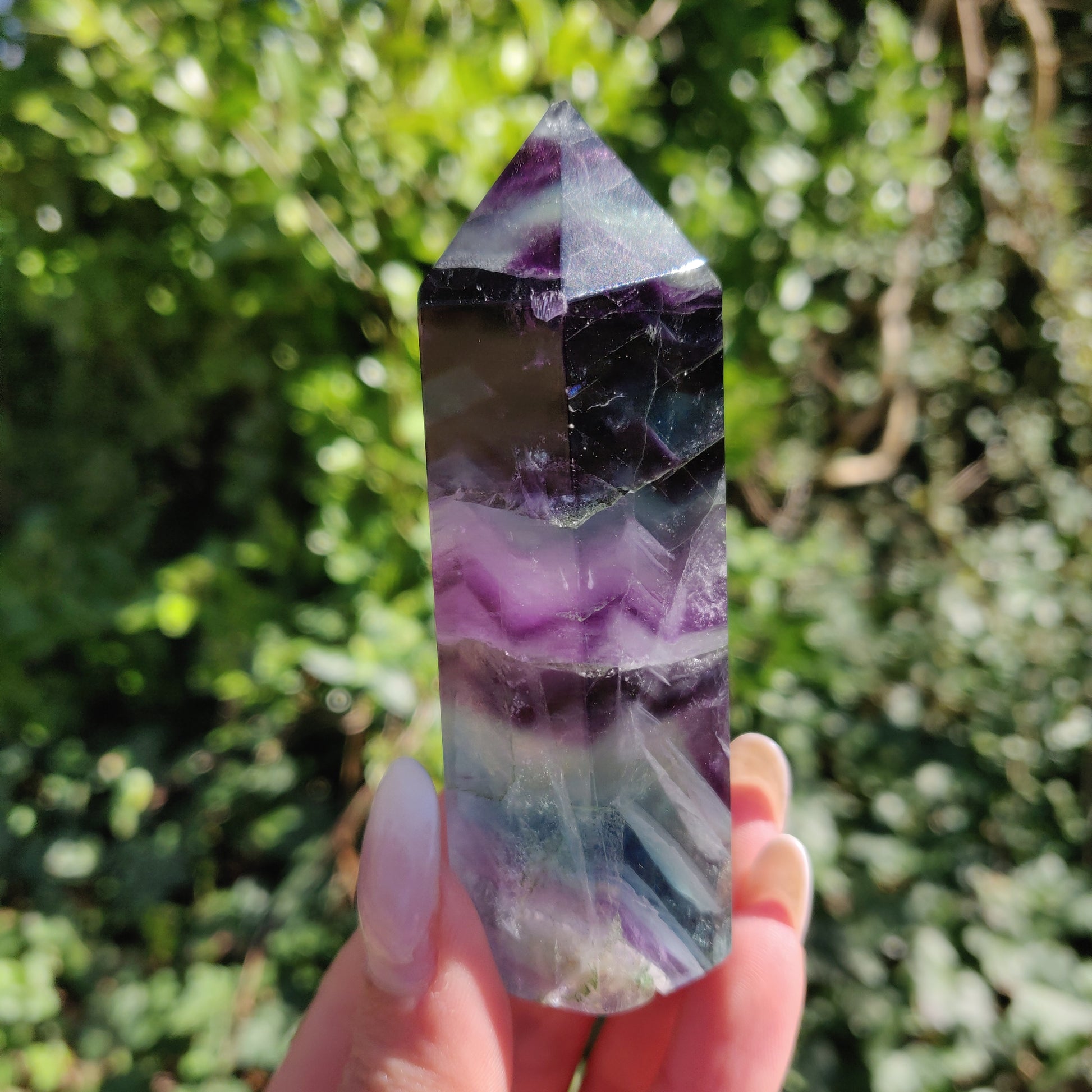 Rainbow Fluorite Tower (#28) - Simply Affinity