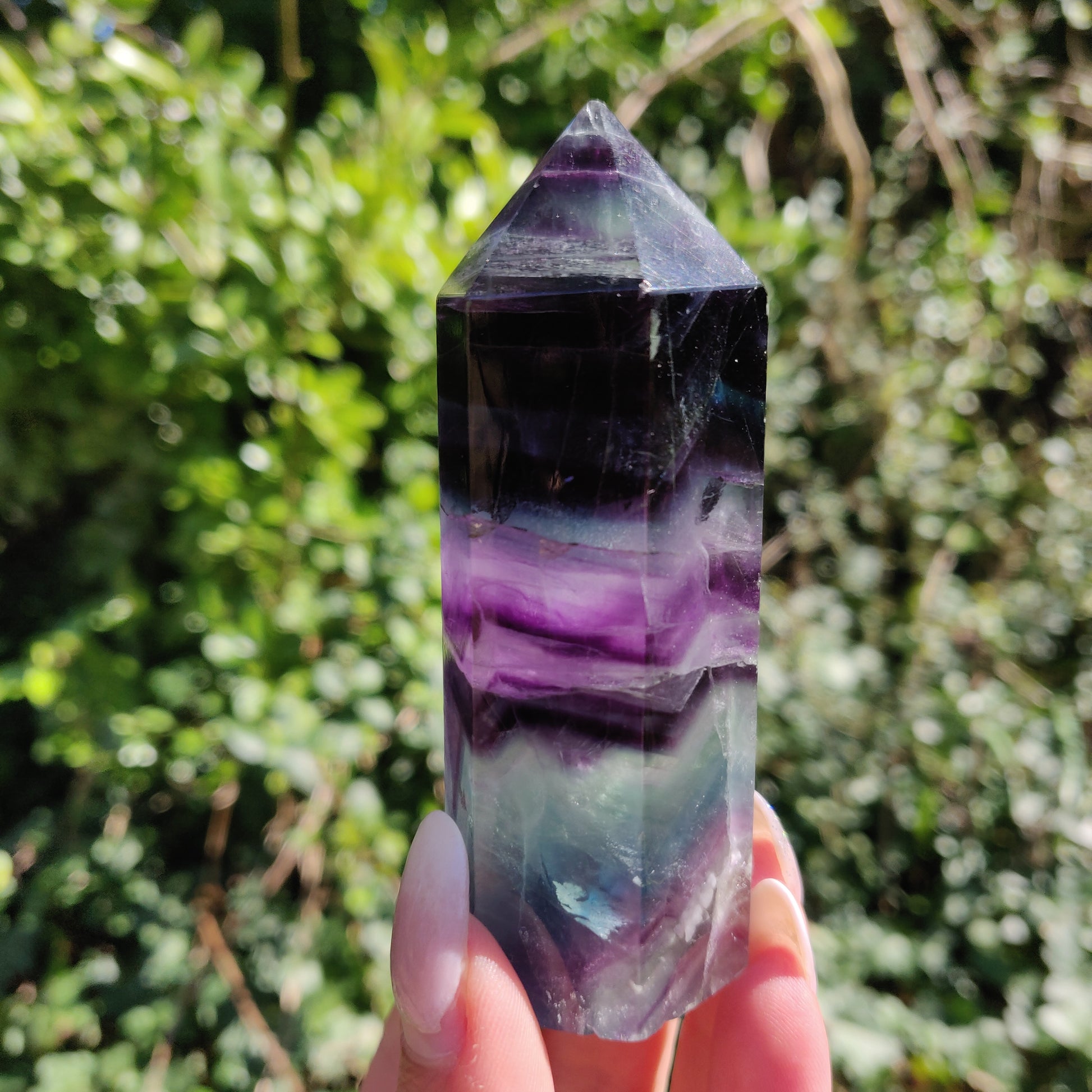 Rainbow Fluorite Tower (#28) - Simply Affinity
