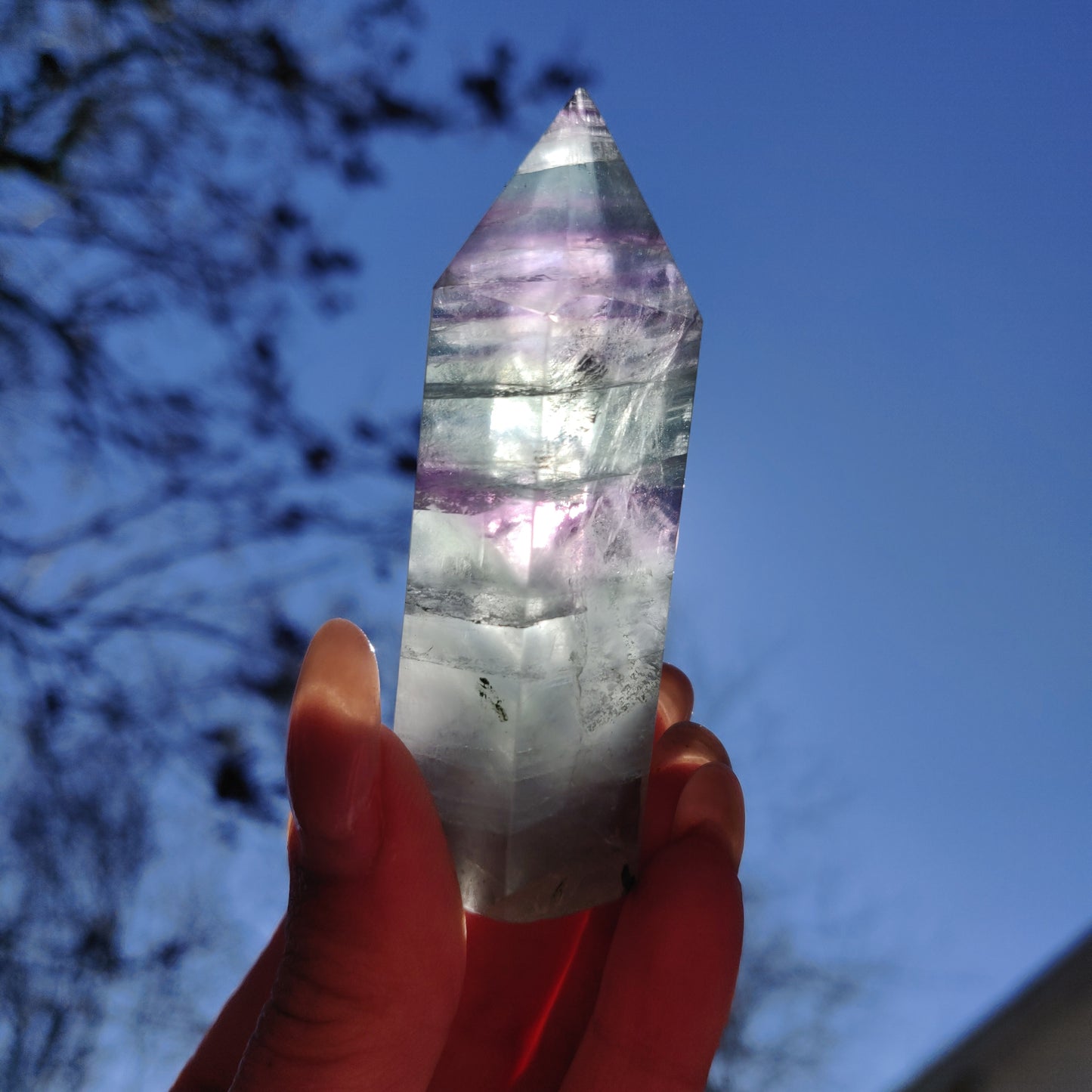 Rainbow Fluorite Tower (#30) - Simply Affinity