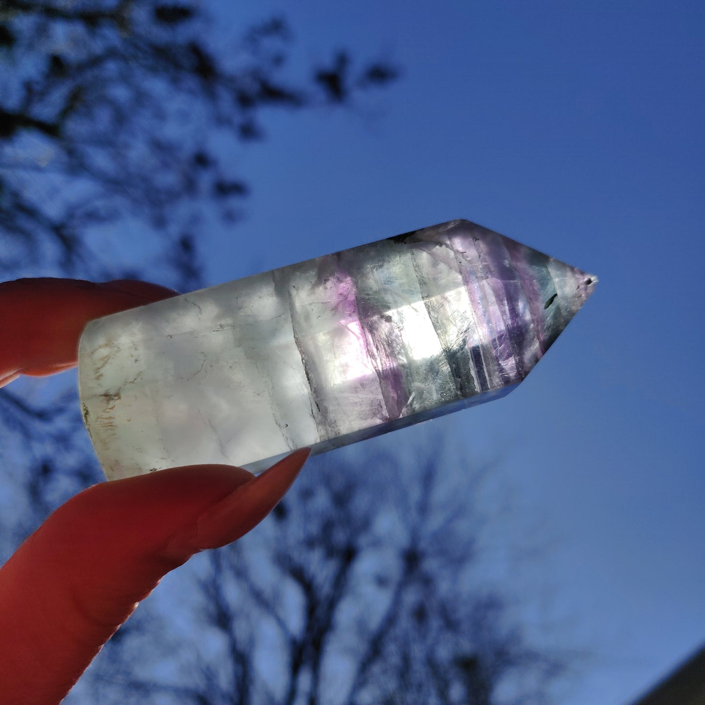 Rainbow Fluorite Tower (#30) - Simply Affinity